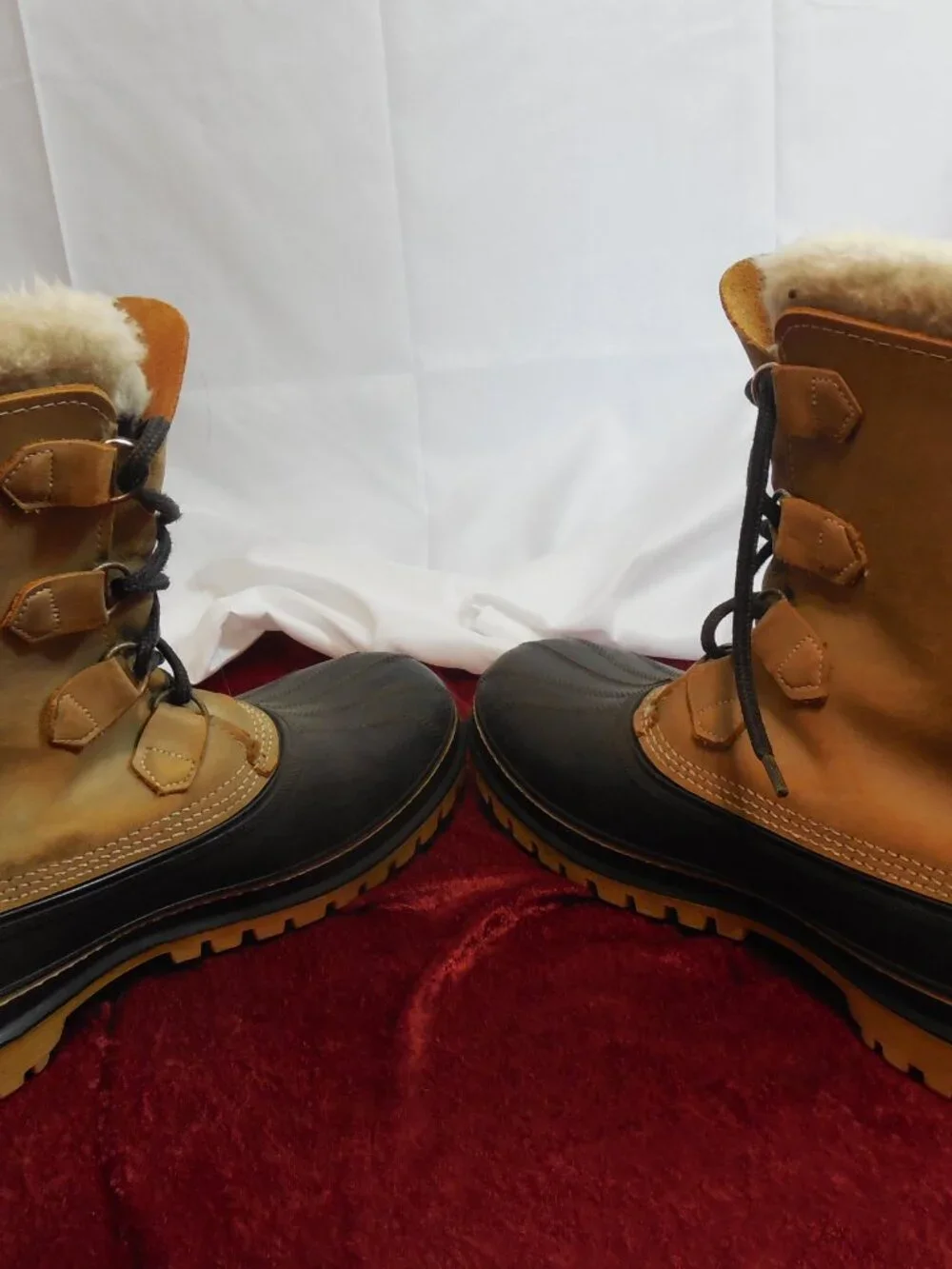 Sorel Kaufman Canada Steel Shank Winter Boots Men Size 9